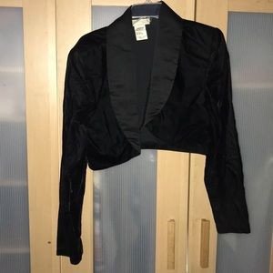 Velvet over jacket